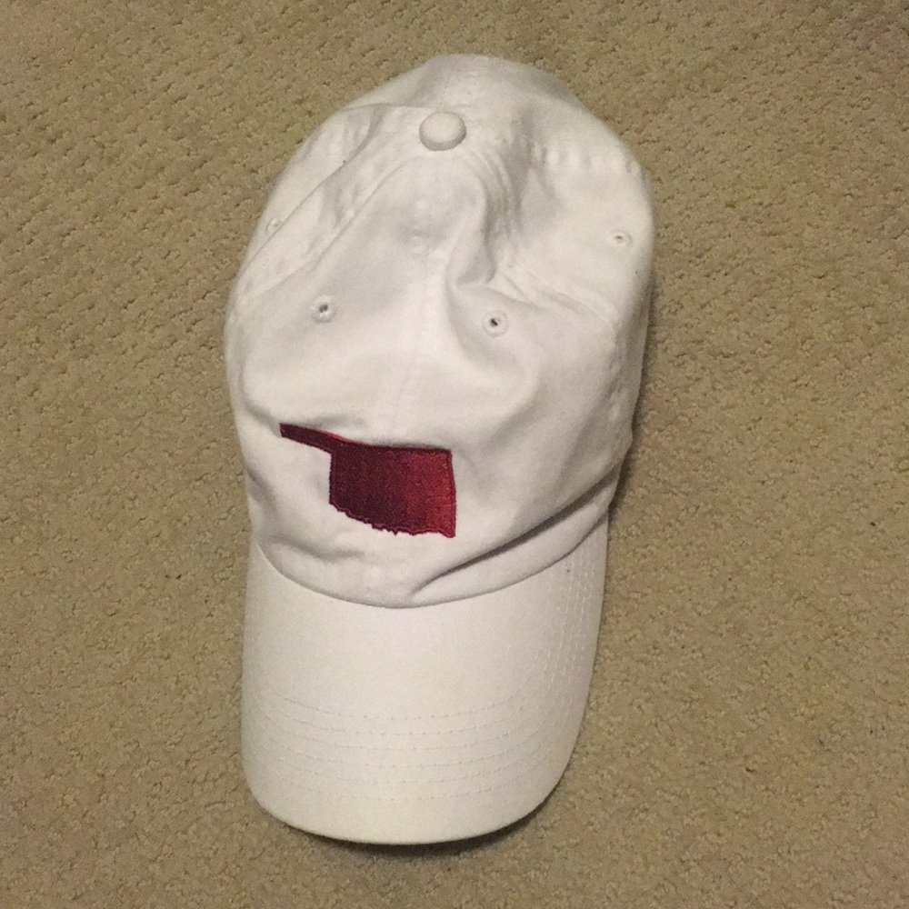 White Oklahoma hat